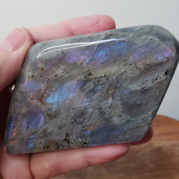 Labradorite Crystal Freeform 0.86 pounds - Picture 12 of 17